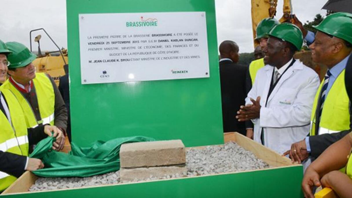 lancement des travaux de Brassivoire à Abidjan.