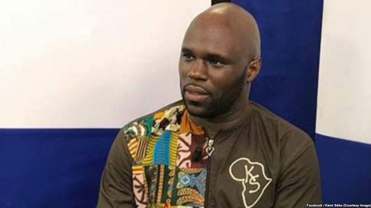 L'activiste panafricain anti-Franc CFA Kémi Séba.