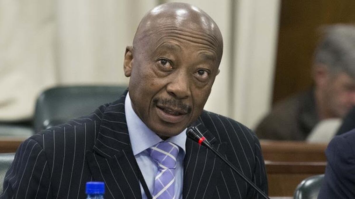 Tom Moyane, ex patron du fisc sud-africain.