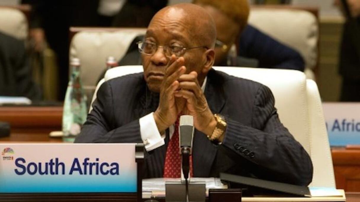 Jacob Zuma, président de l'Afrique du Sud.