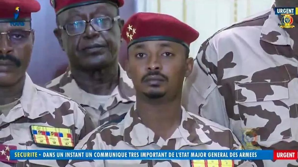 Mahamat Idriss Déby Itno, général quatre étoiles à 37 ans et commandant de la garde présidentielle.