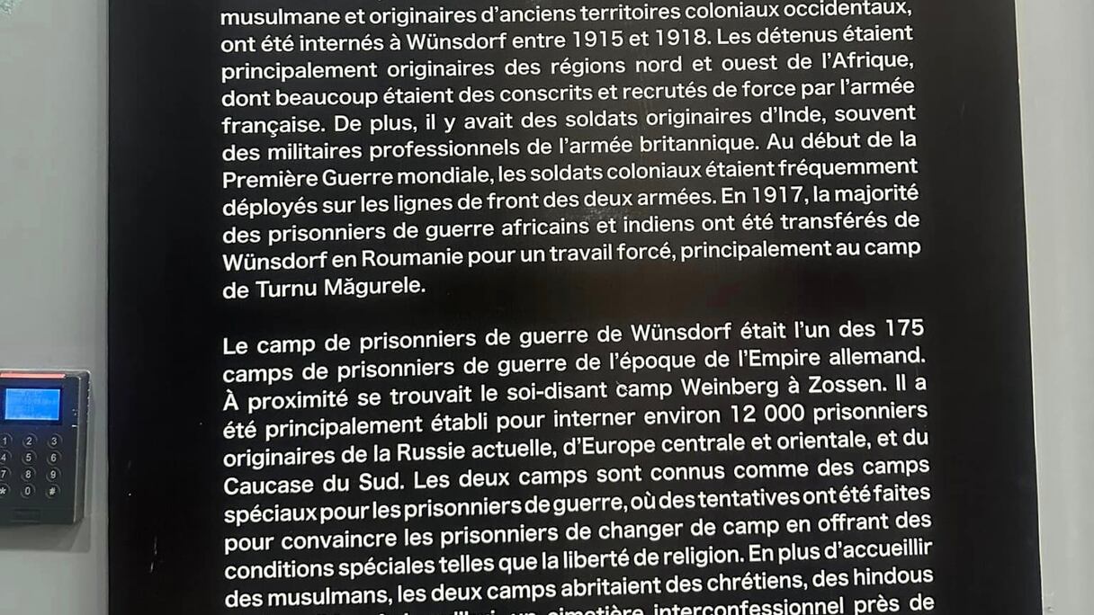 L'Allemagne restitue au Sénégal des archives sonores des prisonniers de la Première Guerre mondiale.