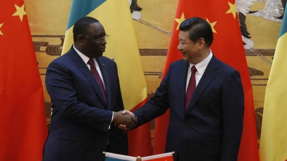Macky Sall et Xi Jinping, à Hangzhou.