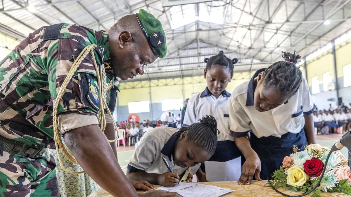 Brice Clotaire Oligui Nguema, Président de la Transition, Chef de l’État du Gabon.