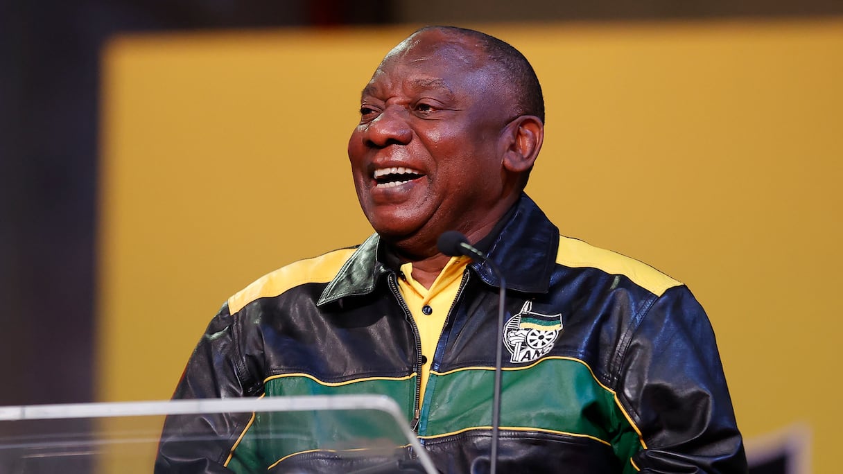 Cyril Ramaphosa, président sud-africain.