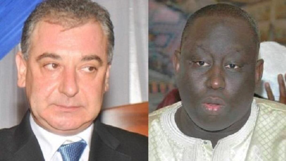 Franck Timis et Aliou Sall.