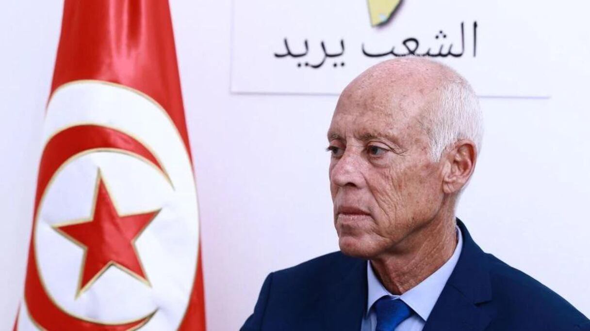 Le président Kaïs Saïed.