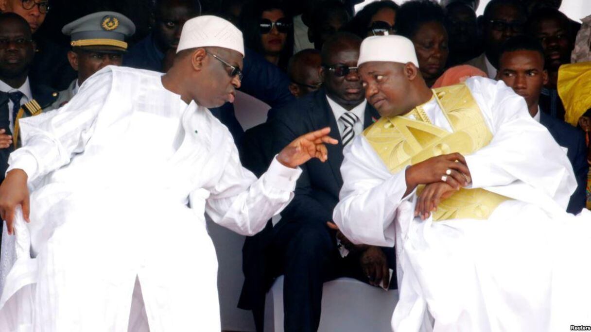 Macky Sall et Adama Barrow