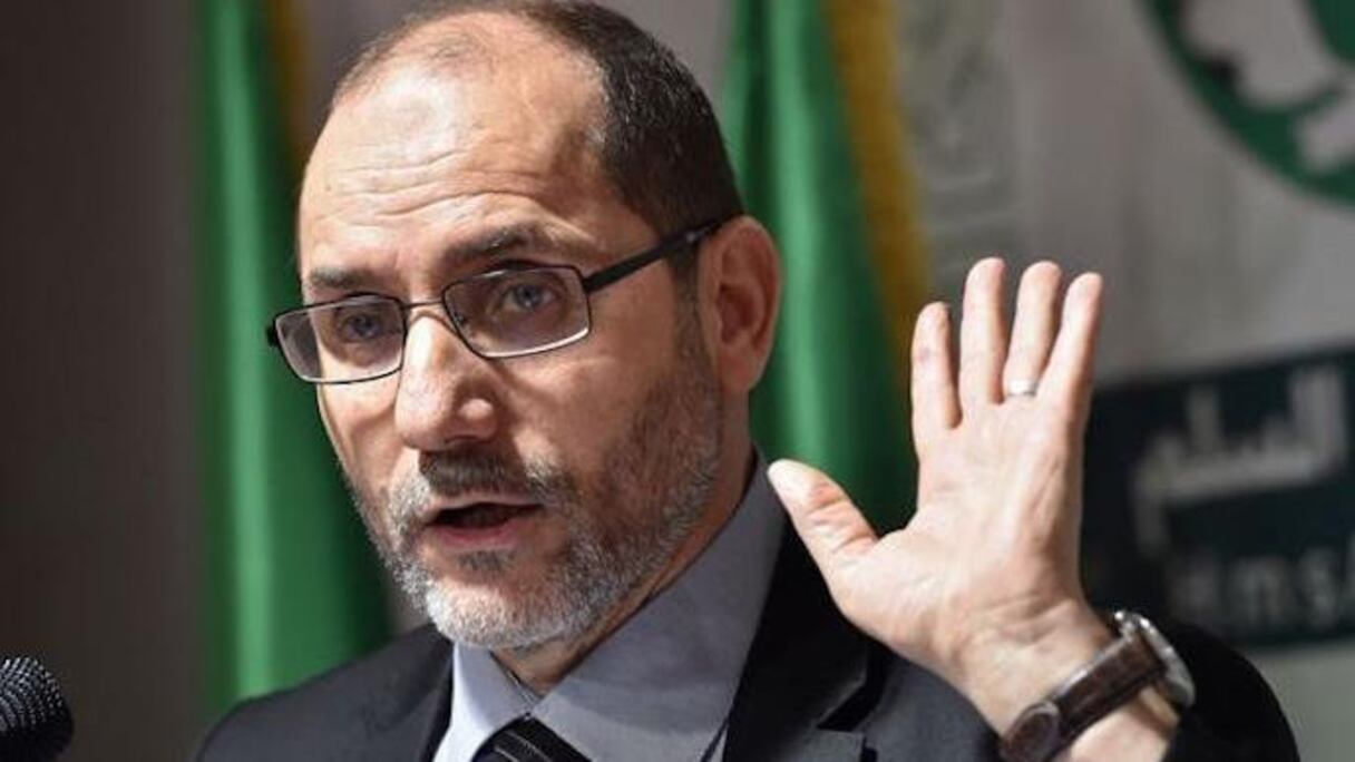 Abderrazak Makri, président du Mouvement de la société pour la paix (MSP).