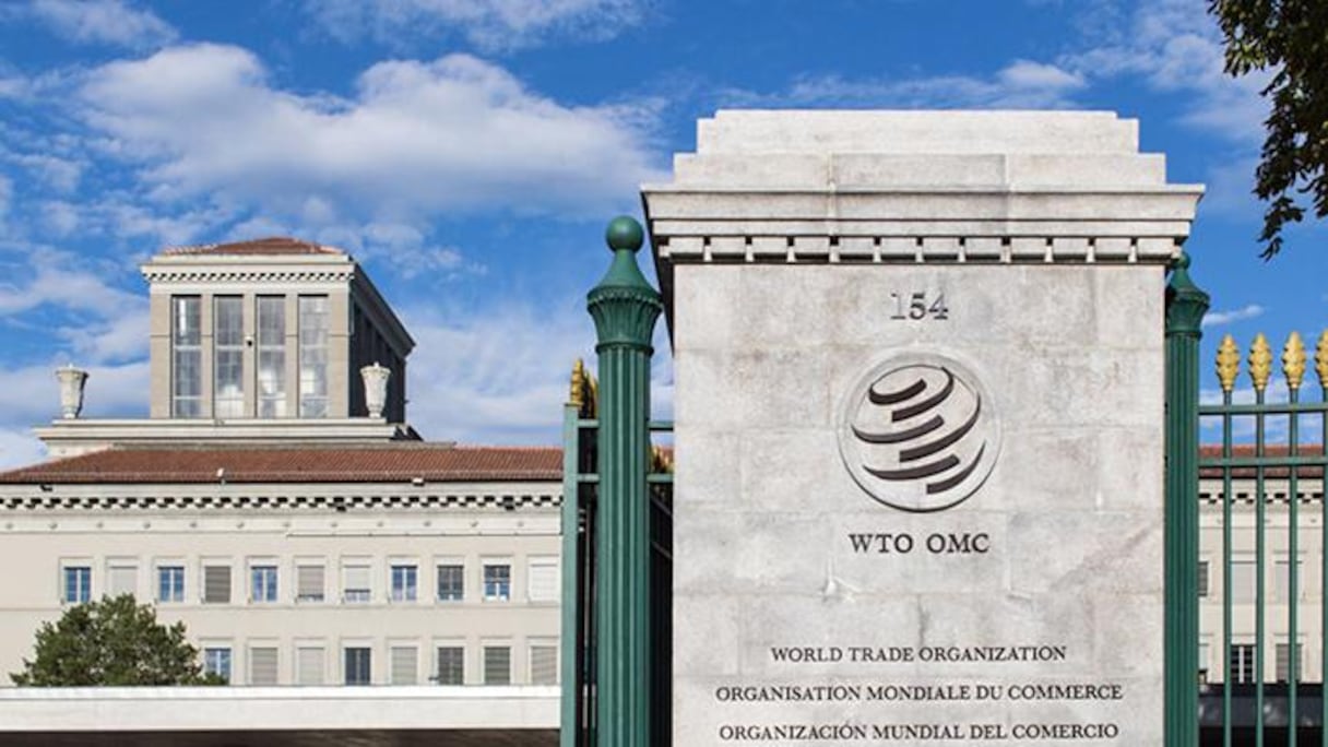 Le siège de l'Organisation Mondiale du Commerce (OMC) à Genève (Suisse).