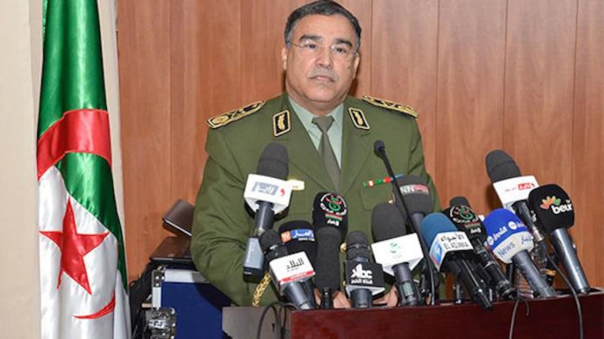 Le général-Major Menad Nouba, commandant de la gendarmerie algérienne.