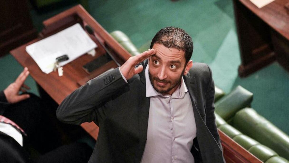 Yassine Ayari, député indépendant tunisien.