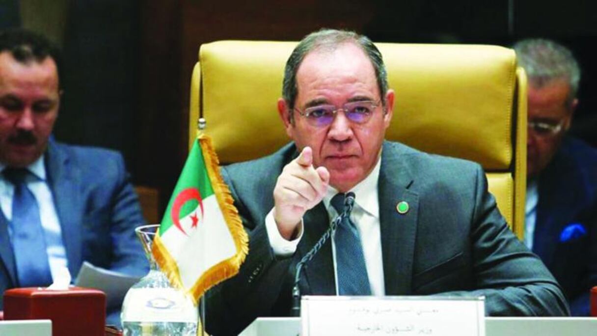 Sabri Boukadoum, ministre algérien des Affaires étrangères.