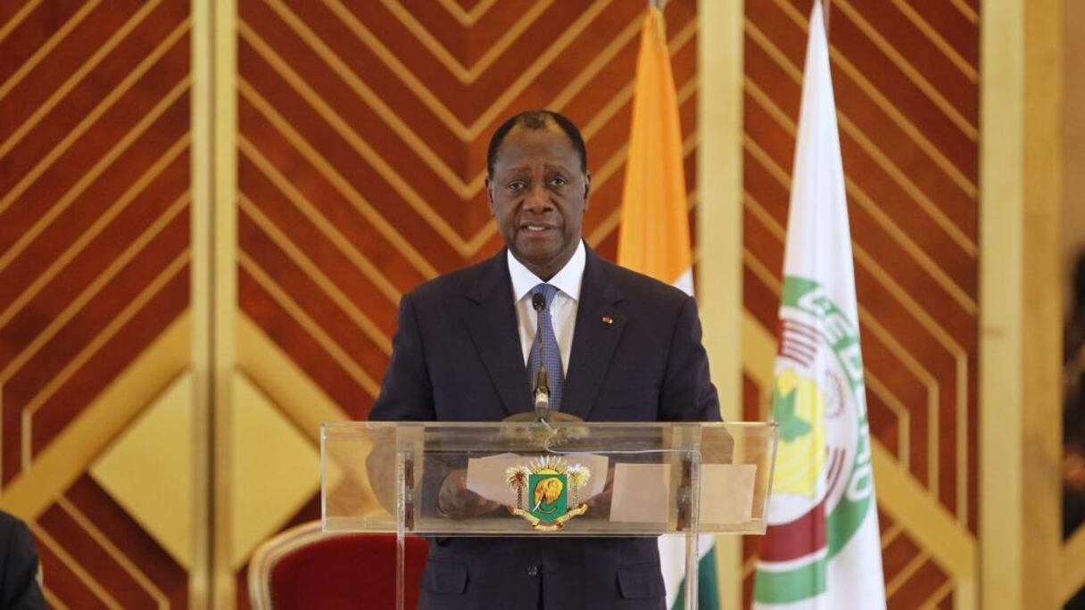 Le président ivoirien Alassane Ouattara.