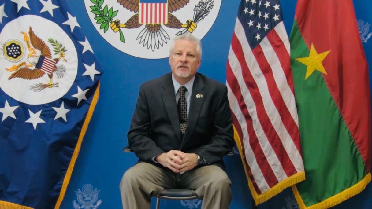 Andrew Young, ambassadeur des Etats-Unis au Burkina Faso.