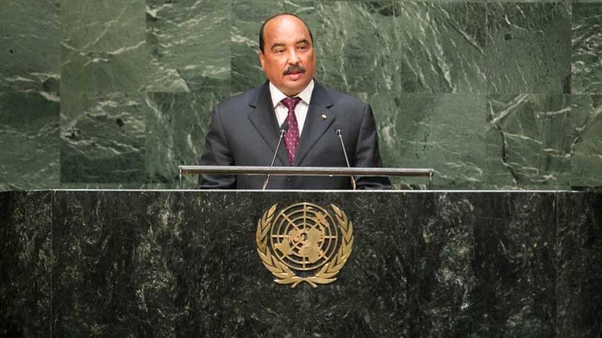 Mohamed Ould Abdel Aziz, président de la République islamique de Mauritanie.