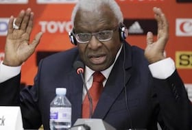 Lamine Diack, l'ancien patron de l'athlétisme mondial.