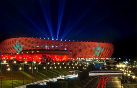 Stade Moulay Abdellah à Rabat.