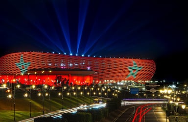 Stade Moulay Abdellah à Rabat.