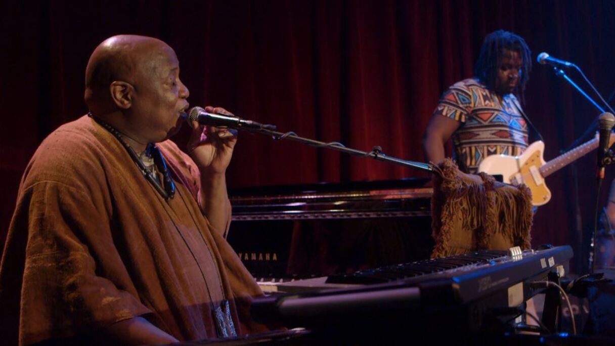 Le Malien Cheick Tidiane Seck, parrain du festival.