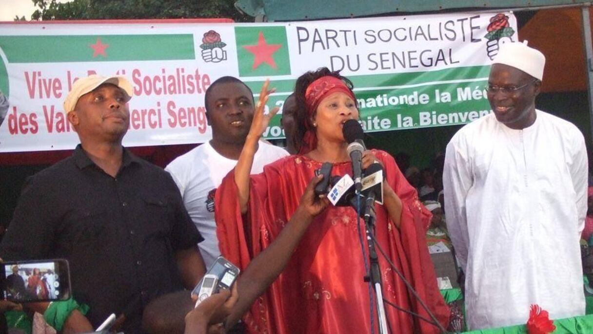 De g. à d., Barthélemy Dias, maire de Sicap (Dakar), Aminata Tall; maire de Podor (Nord-est), Khalifa Sall, maire de Dakar. Voici le groupe qui risque de faire fronde.