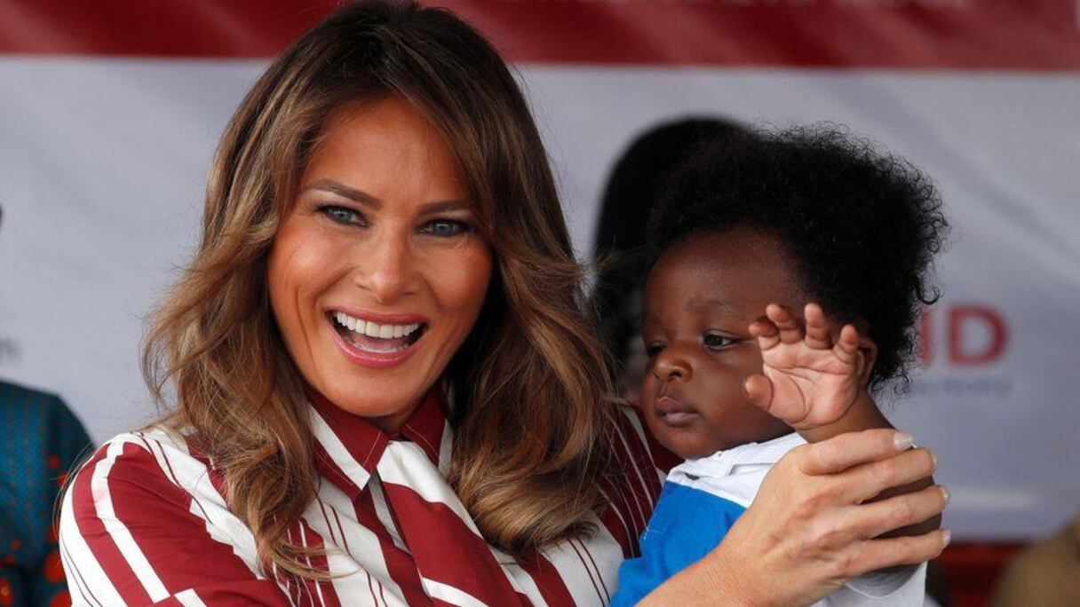 Melania Trump au Ghana.