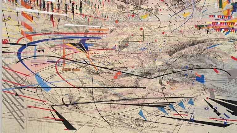 Peinture, Julie Mehretu, Ethiopie