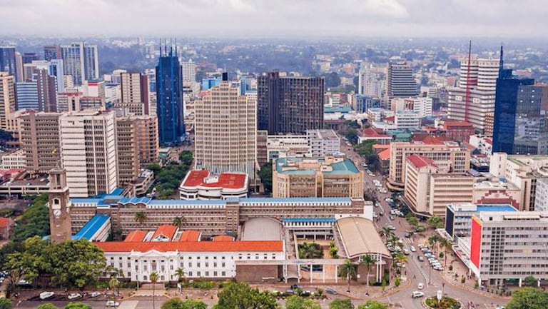 Gaberone, Botswana.