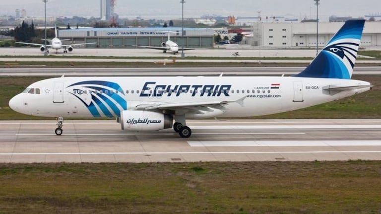 Un avion A320 d'EgyptAir
