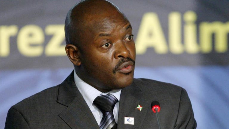 Le président burundais Pierre Nkurunziza.