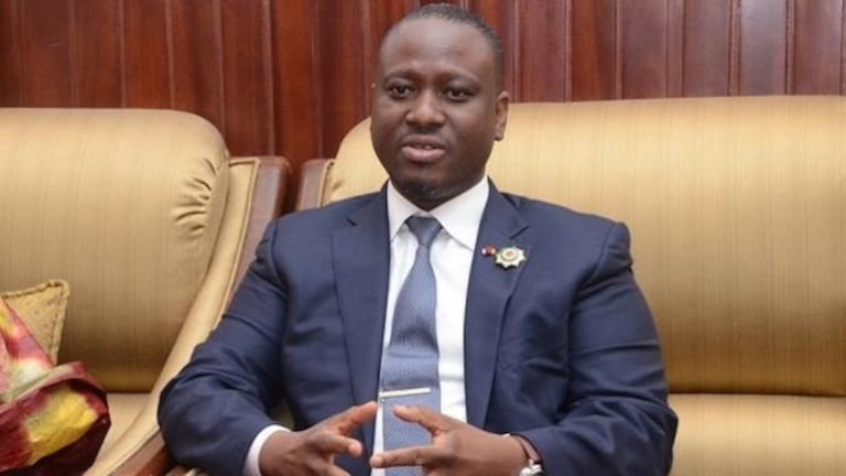 Guillaume Soro, ex-premier ministre de la Côte d'Ivoire. 