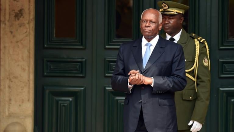 José Eduardo dos Santos, président de l'Angola.