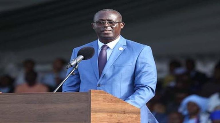 Augustin Senghor, le patron du foot sénégalais candidat à la présidence de la Confédération africaine de football (CAF). 