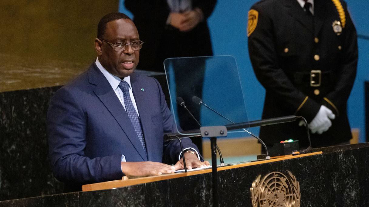 Macky Sall, président du Sénégal.