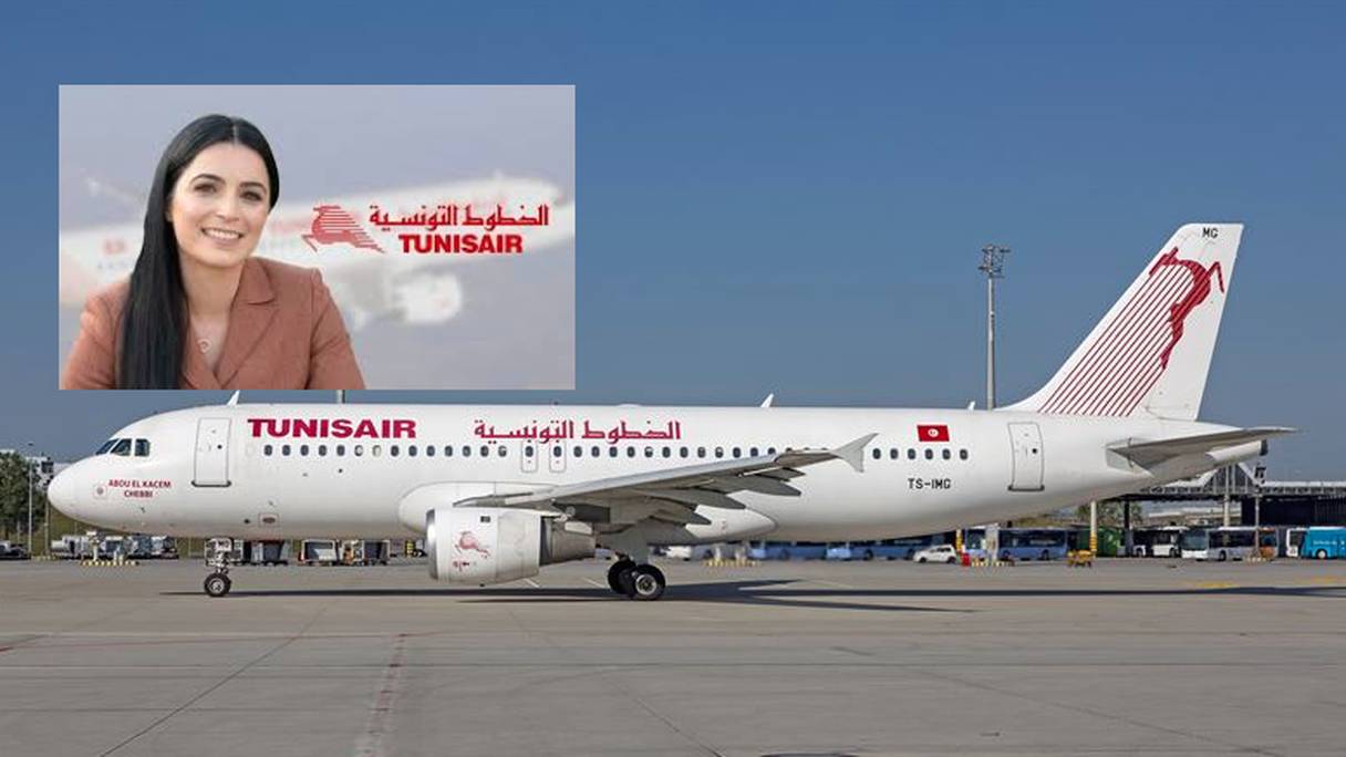 Olfa Hamdi, PDG de Tunisair. 