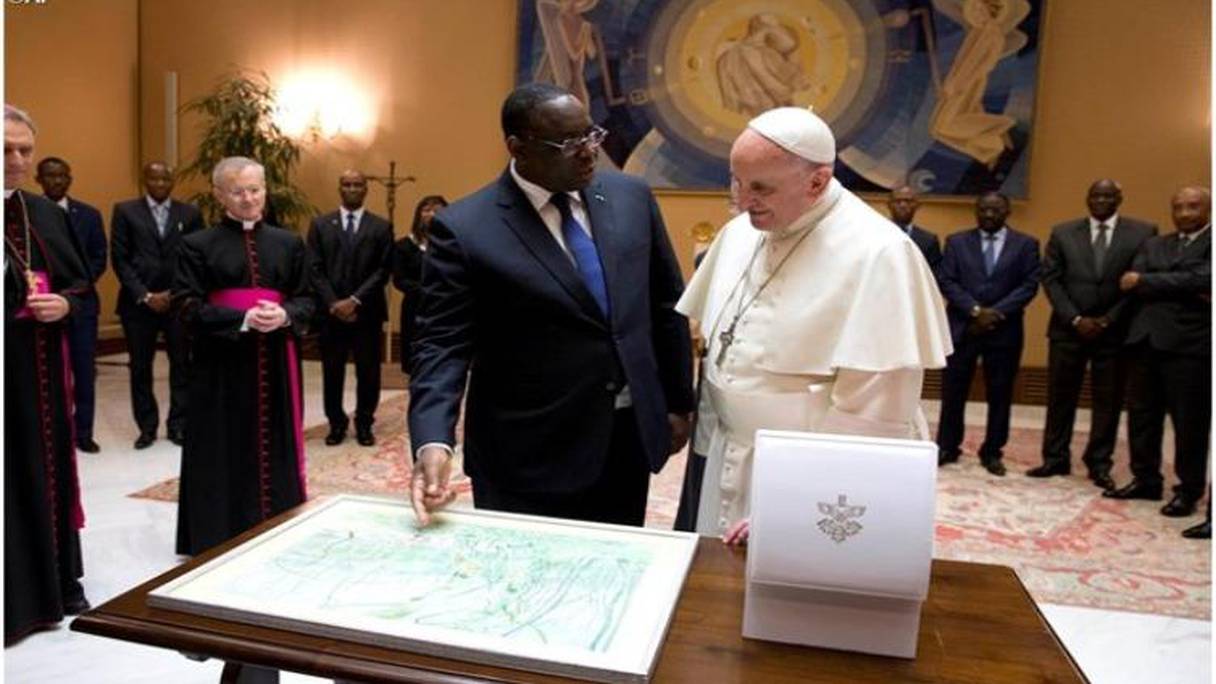 Macky Sall et le Pape François