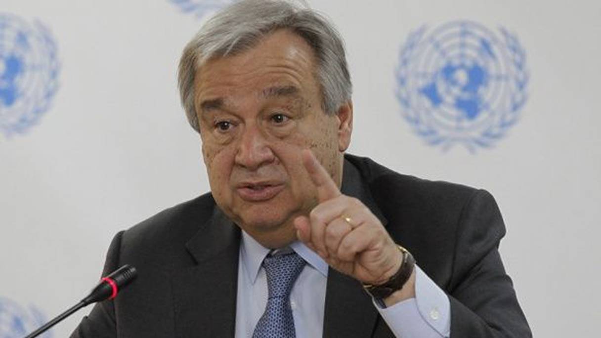 الأمين العام للأمم المتحدة أنطونيو غوتيريش
