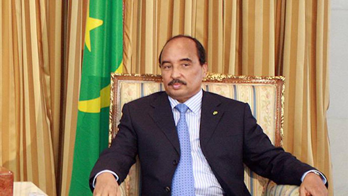 Mohamed ould Abdel Aziz, président de la Mauritanie. 
