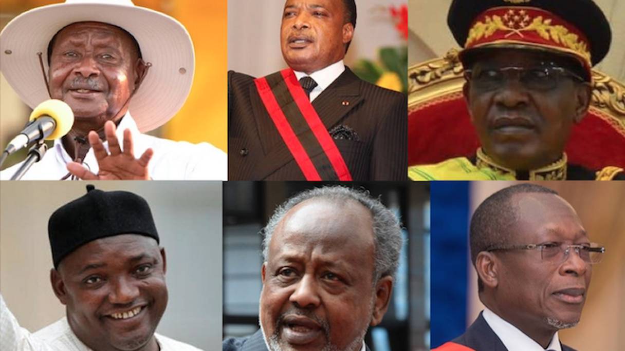 Quelques président africains qui remettent leur mandat en jeu. 