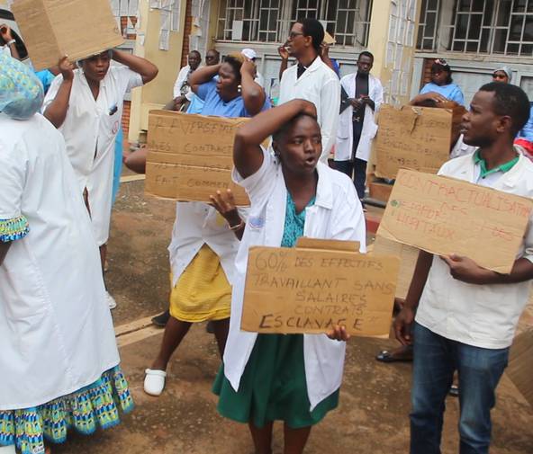 Cameroun, infirmiers, santé, grève