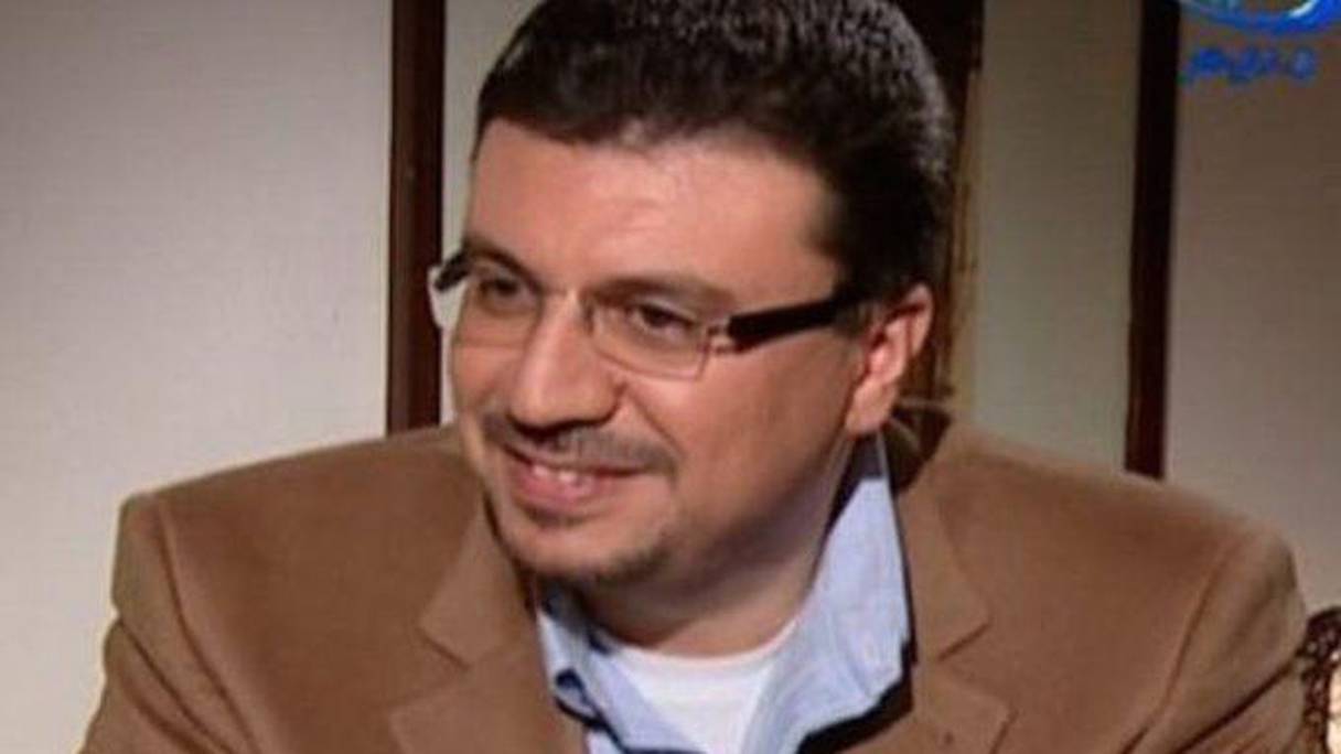 Amr El Leithy, célèbre animateur télé égyptien. 