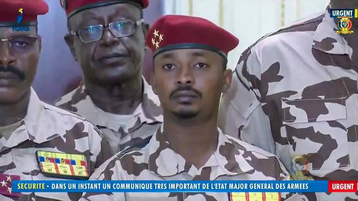 Mahamat Idriss Déby Itno, général quatre étoiles à 37 ans et commandant de la garde présidentielle.