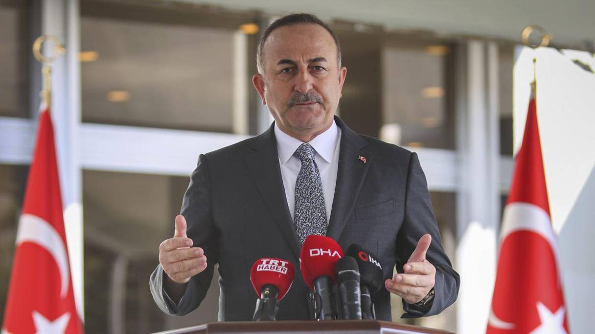 Mevlut Cavusoglu, ministre turc des Affaires étrangères.  